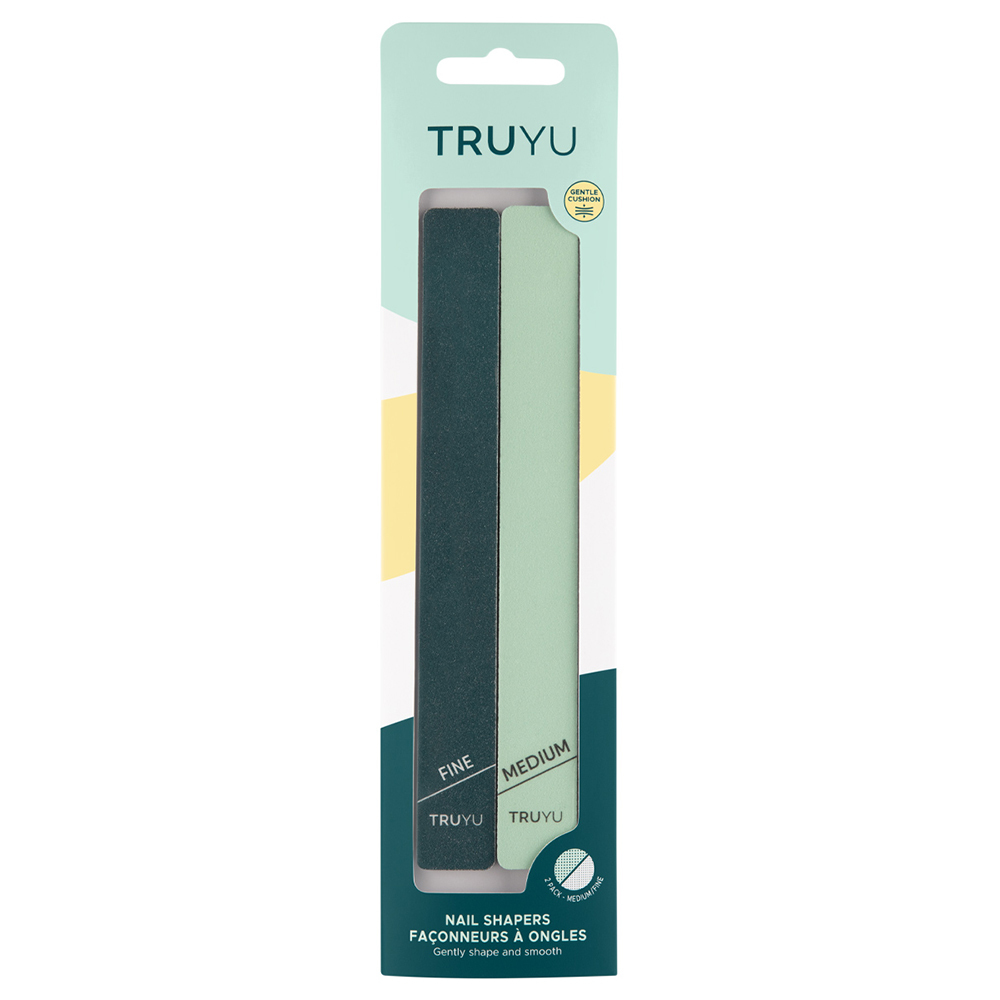 트루유 TRUYU 네일버퍼(2종) 손톱 길이를 다듬고 모양을 잡는데에 유용한 네일 쉐이퍼. 각 면이 미세 그릿과 중간 그릿으로 구성되어 균일하게 마감할 수 있습니다. 자연 손톱에 사용하기 가장 적합합니다.